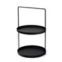 Aberto Design Tilos - Accesorio decorativo de metal Negro